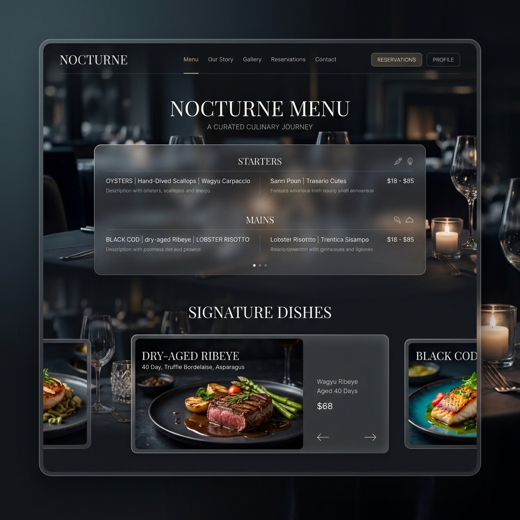 Restaurant Website